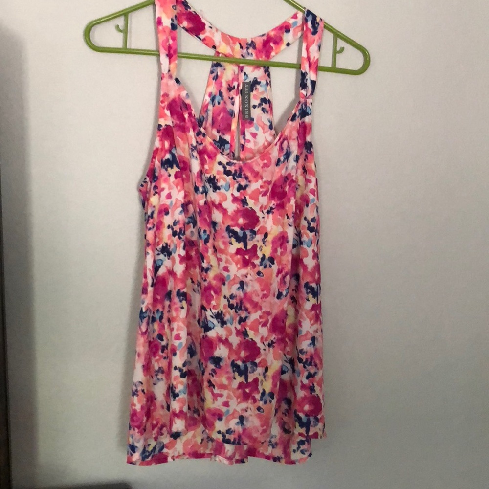 Brixon Ivy Obdulia Keyhole Back Blouse Sz Med